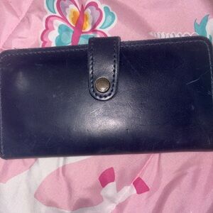 Portland Leather Navy Wallet